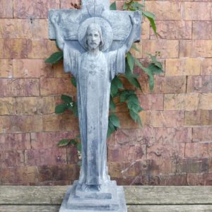 Jezus voor het kruis