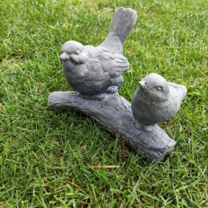 Vogels op tak