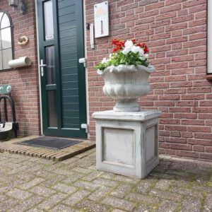 Bloempot met sokkel model 2 - set