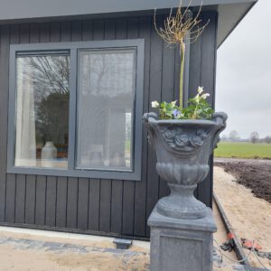 Bloempot - groot met sokkel model 2 - set