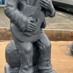 Muzikant met gitaar