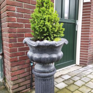 Bloempot met sokkel model 4 - set