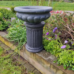 Plantenschaal met sokkel model 4 - set