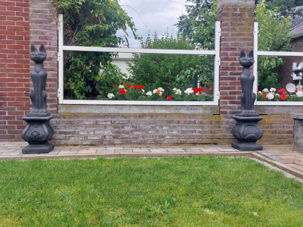 Katten - modern - set - met sokkel model 3